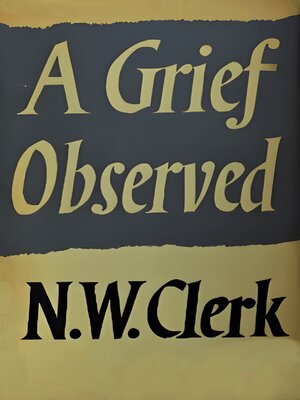 cover image of A Grief Observed
